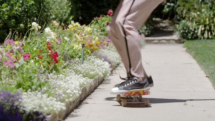 Quand Eli Reed skate au-dessus des playmates !