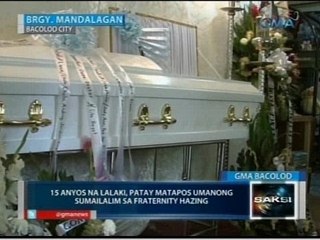 Saksi: 15-anyos na lalaki sa Bacolod, patay matapos umanong sumailalim sa fraternity hazing