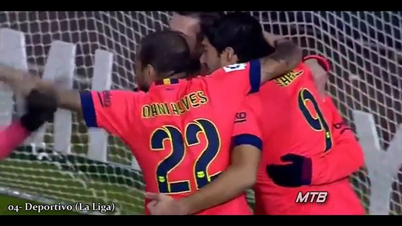 Lionel Messi  All 52 Goals in 2015  HD