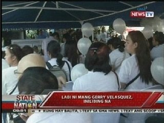 SONA: Labi ni Mang Gerry Velazquez, inilibing na