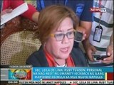 BP: Mga pahayag ni Ruby Tuason, tinawag na 'slam dunk evidence' ni Justice Sec. Leila de Lima