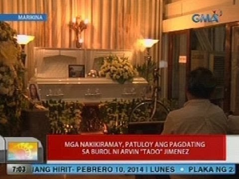 UB: Mga nakikiramay, patuloy ang pagdating sa burol ni Arvin 'Tado' Jimenez