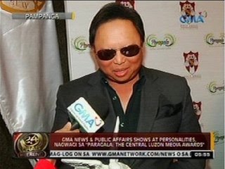 24oras: Kapuso shows at personalities, nagwagi sa "Paragala: The Central Luzon Media Awards"