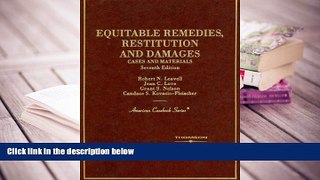 BEST PDF  Cases and Materials on Equitable Remedies, Restitution And Damages, 7th Edition