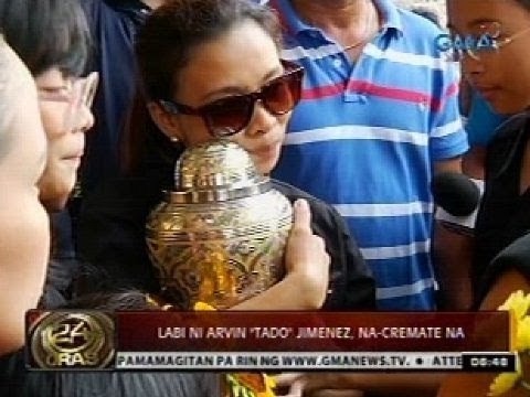 24ORAS: Labi ni Arvin Tado Jimenez, na-cremate na