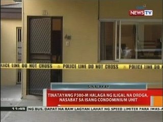 BT: Tinatayang P300-M halaga ng iligal na droga, nasabat sa isang condominium unit