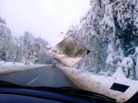 Зимнея сказка в Болгарии. Снежаная буря в Болгарии. 25 Октебря 2016