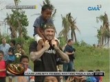 24 Oras: David Beckham, nakipag-football sa mga batang biktima ng bagyong Yolanda