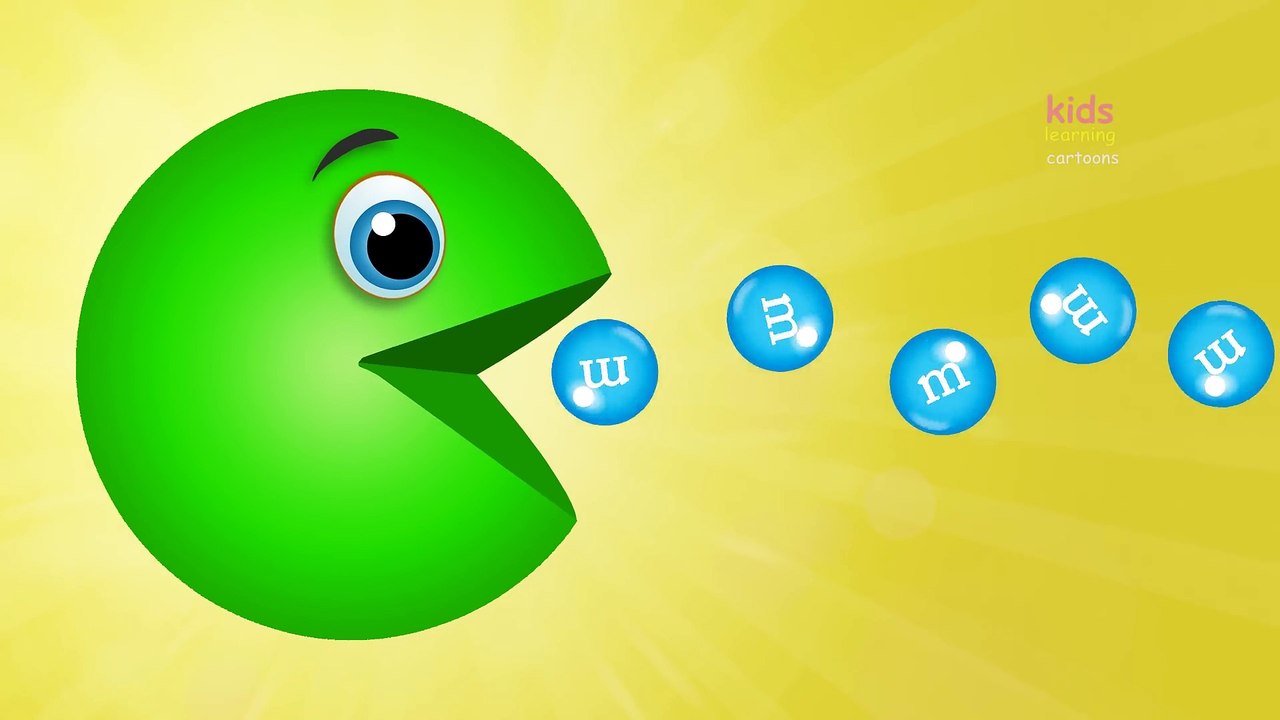 Learn Colors with Colors Candy - Packman M&Ms - Colors for Children ...