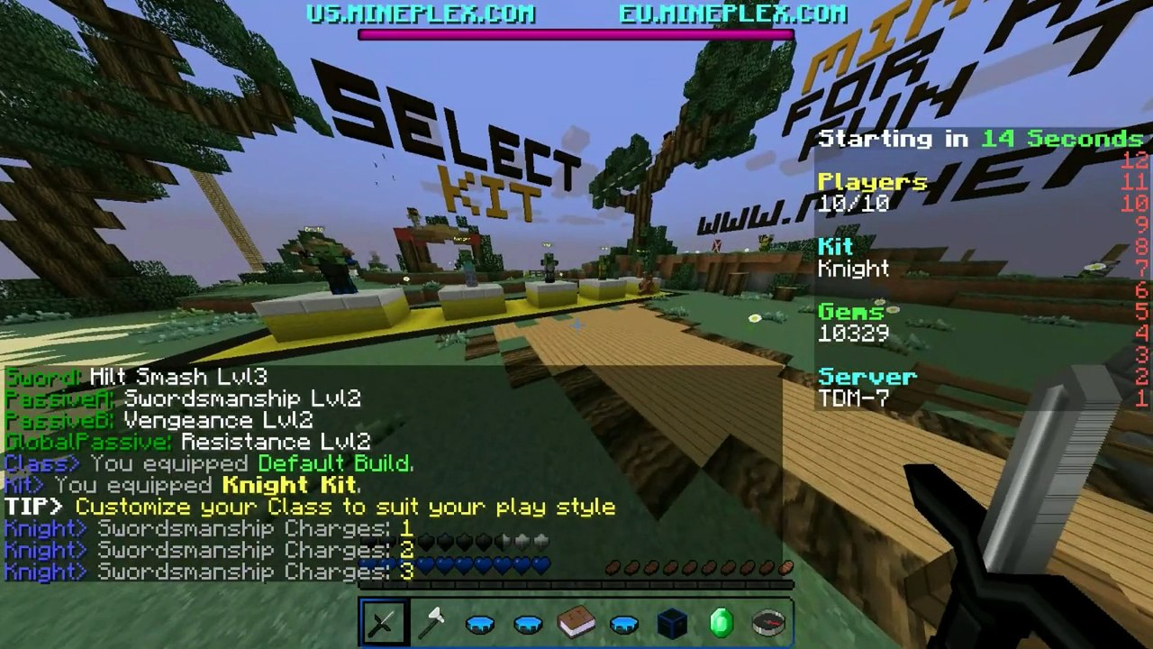 Minecraft Team Deathmatch/ Hansi Herzmann/ deutsch