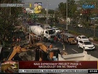 24ORAS: NAIA Expressway Project Phase II, nagdudulot din ng traffic