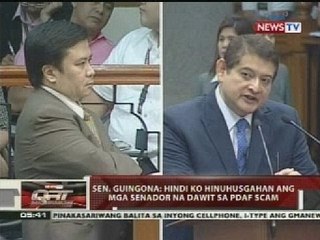 QRT: Sen. Guingona: Hindi ko hinuhusgahan ang mga senador na dawit sa PDAF scam