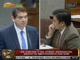 Sen. Guingona at Sen. Estrada, nagkasagutan kaugnay ng imbestigasyon sa PDAF Scam