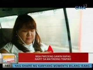 UB: Mga pwedeng gawin kapag naipit sa matinding trapiko