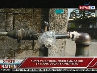 Supply ng tubig problema pa rin sa ilang lugar sa Pilipinas