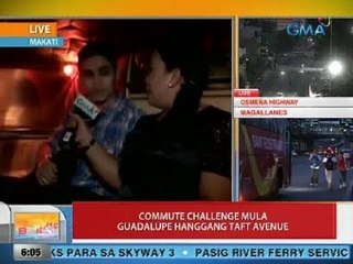 UB: Commute challenge mula Guadalupe hanggang Taft Avenue