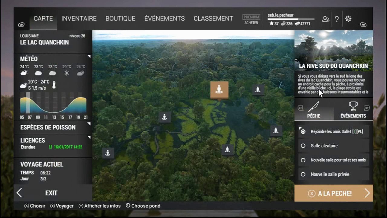 (tuto) le garpique aligator fishing planet louisane facilement et rapidement