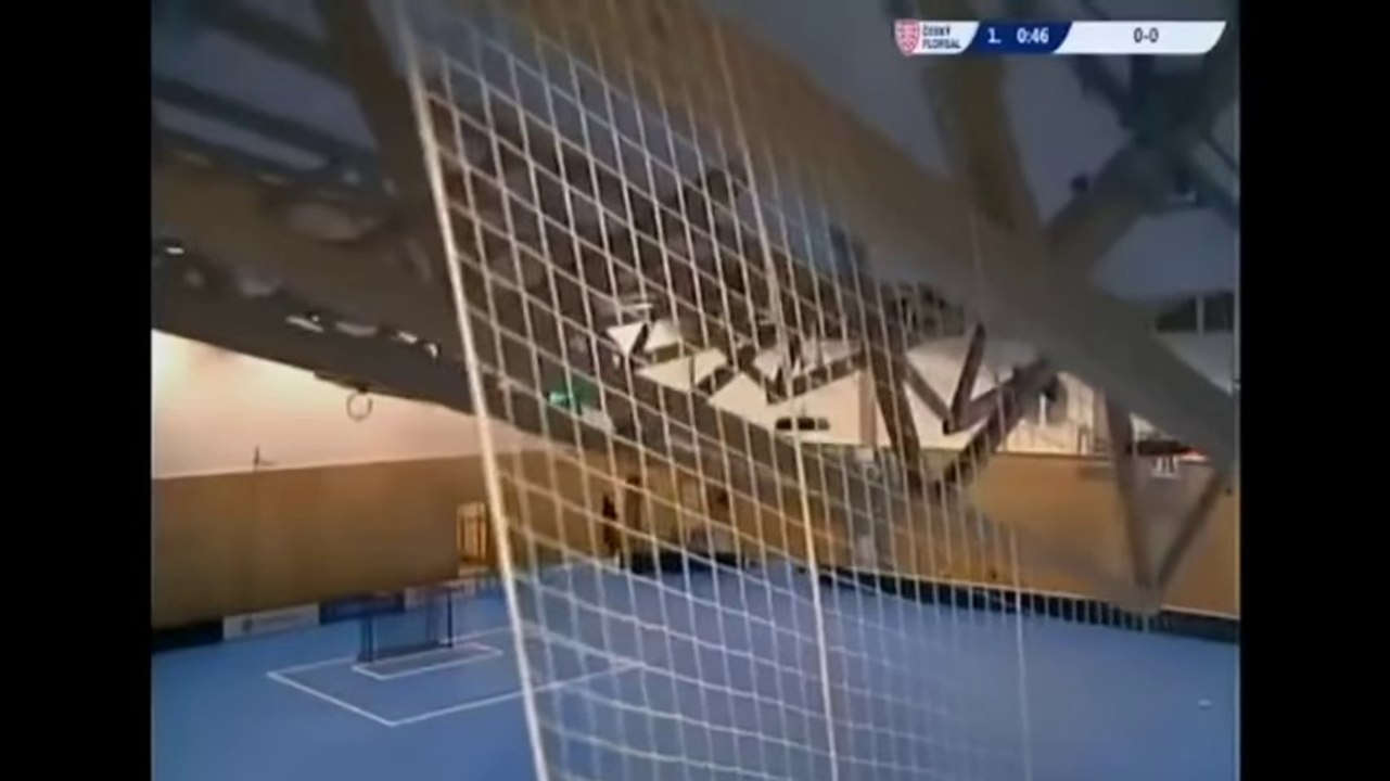 Sous le poids de la neige, ce toit de gymnase s'écroule sur ces sportifs