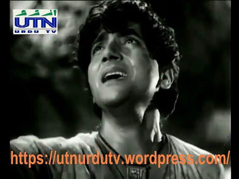 Md. Rafi on the lyrics of Sahir Ludhianvi and tune of N Dutta; portrayal Bharat Bhushan.