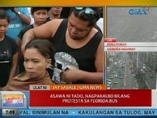 UB: Asawa ni Tado Jimenez, nagpakalbo bilang protesta vs. G.V. Florida