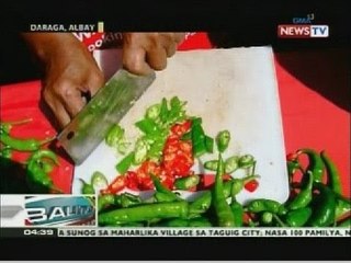 BP: Mga taga-Albay, nagpagalingan at nagpabilisan sa paghiwa ng sili