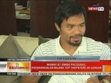 BT: Manny at Jinkee Pacquiao, pararangalan bilang top taxpayers sa Gensan