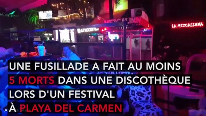 Une fusillade fait 5 morts dans une boîte de nuit au Mexique