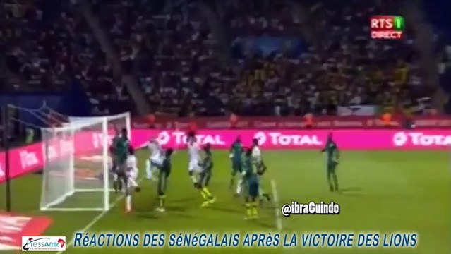 VIDEO CAN 2017: des Sénégalais jugent la 1ère sortie des Lions
