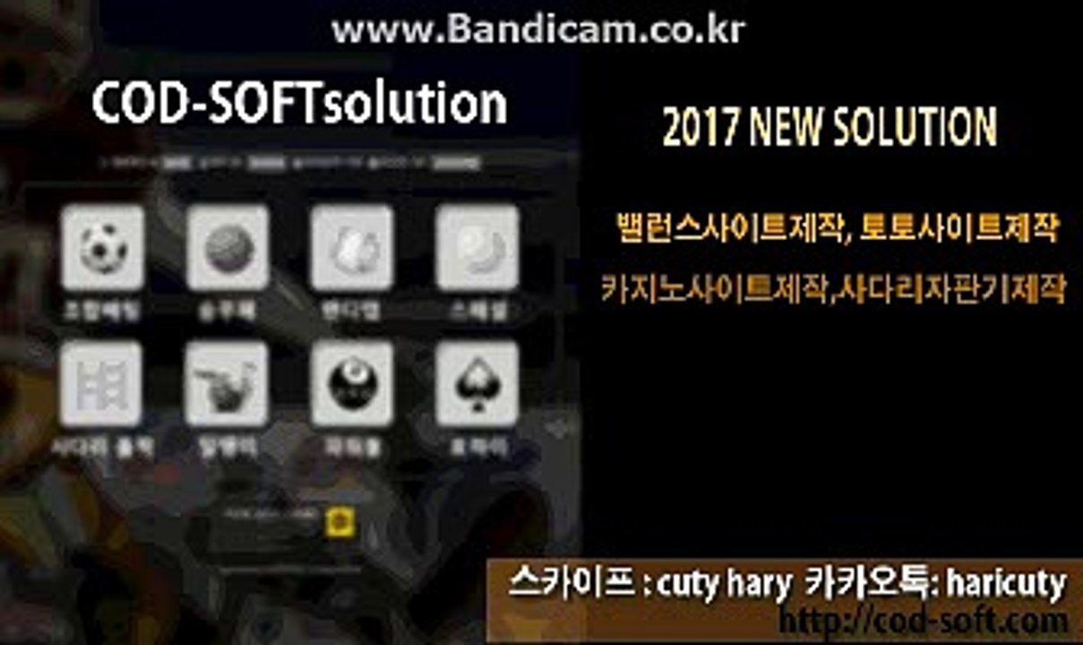 솔루션전문업체 CODSOFT,스포츠솔루션제작,밸런스사이트제작