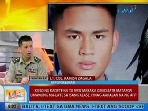 UB: AFP, pinag-aaralan ang kaso ni PMA Cadet Cudia