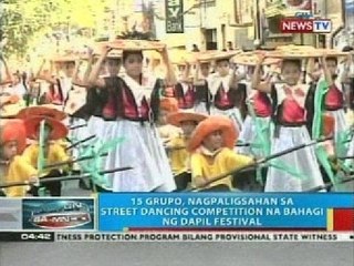 BP: 15 grupo, nagpaligsahan sa street dancing competition na bahagi ng Dapil Festival sa Abra