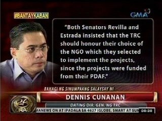 Dennis Cunanan, nakausap daw noon sina Sen. Revilla at Estrada kaugnay sa kanilang PDAF allotment
