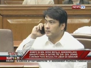 Kampo ni Sen. Revilla, naniniwalang ginigipit lang si dating TRC Dir. Gen. Dennis Cunanan