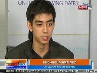 NTG: Pinoy Olympian na si Michael Martinez, nakabalik na sa bansa