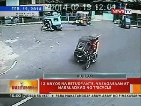 BT: 12-anyos na estudyante, nasagasaan at nakaladkad ng tricycle sa may Cavite City
