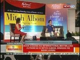 BT: Book signing ng international bestselling author na si Mitch Albom, dinagsa ng book lovers