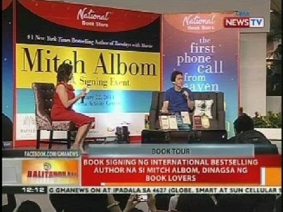 BT: Book signing ng international bestselling a...