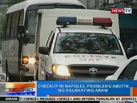 NTG: Checkup ni Janet Lim-Napoles, posibleng abutin ng kalahating araw