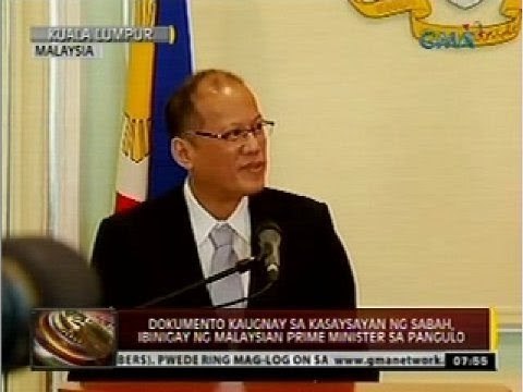 24Oras: Dokumento kaugnay sa kasaysayan ng Sabah, ibinigay ng Malaysian Prime Minister sa Pangulo