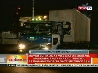 BT: Tigil-delivery ng mga truck, sinuspinde matapos luwagan ang daytime truck ban sa Maynila