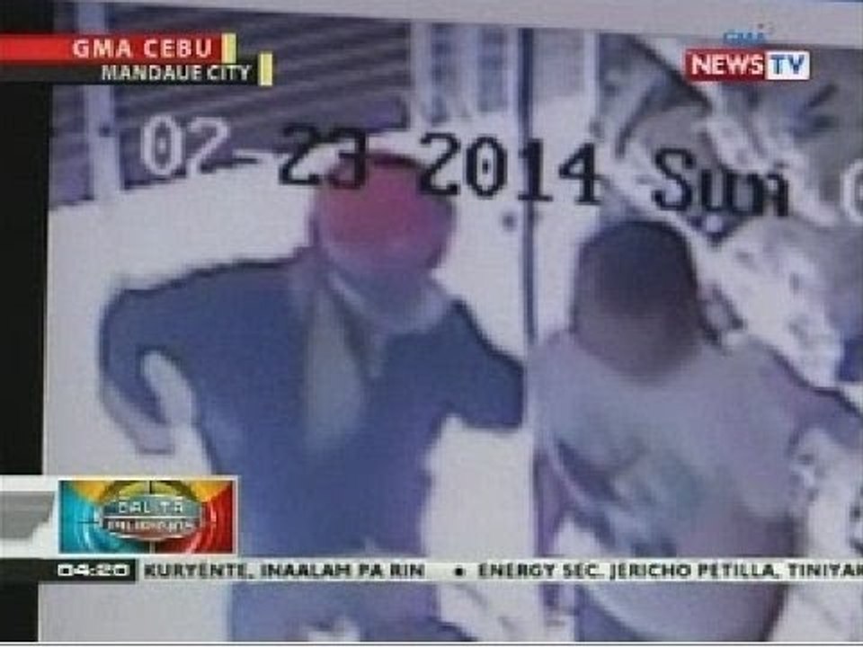 BP: Pangho-holdap sa laundry shop sa Mandaue City, na-huli cam