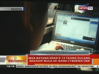 BT: Mga batang edad 9-14 taong gulang nasagip mula sa isang cybersex den