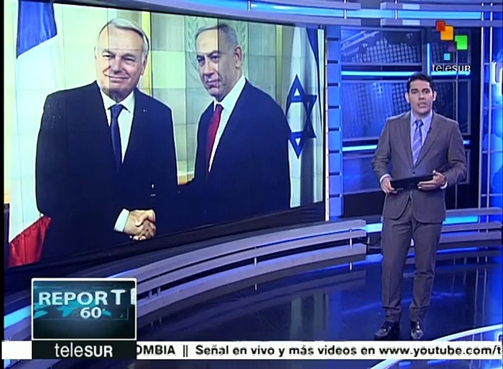 Tel Aviv: decenas de israelíes protestan contra conferencia de paz