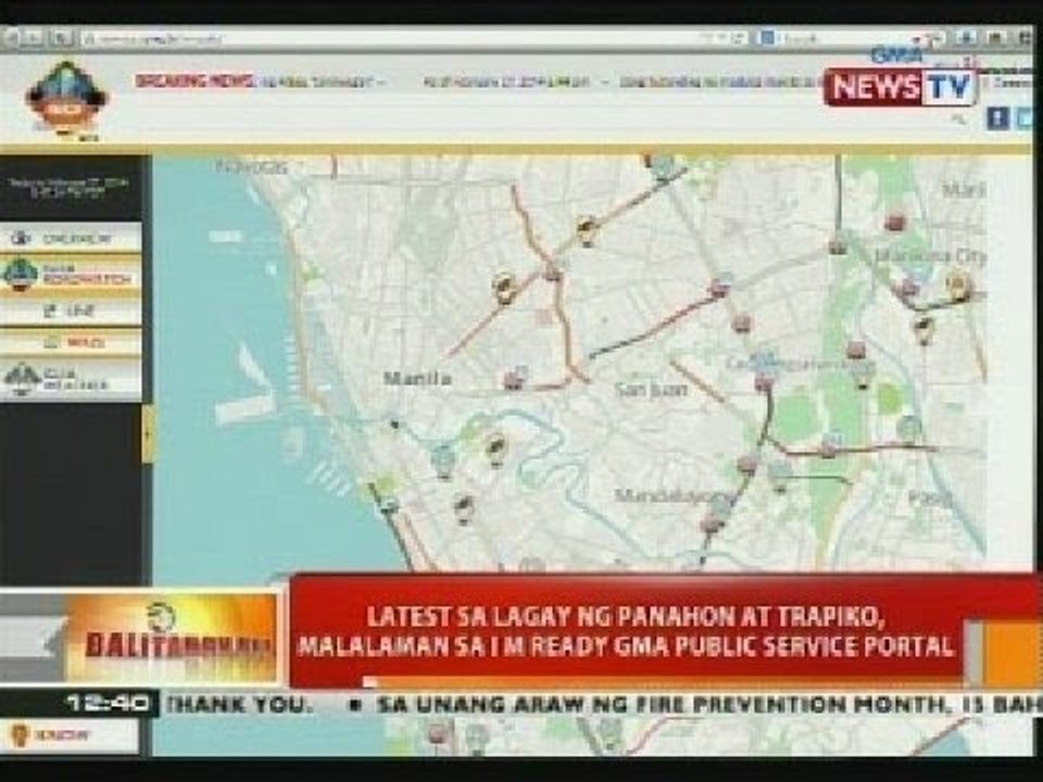 Latest sa lagay ng panahon at trapiko, malalaman sa I M Ready GMA Public Service Portal