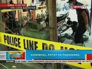 BP: Konsehala sa Toledo City, Cebu, patay sa pananambang