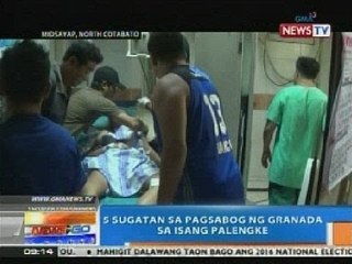NTG: 5 sugatan sa pagsabog ng granada sa isang palengke sa Midsayap, N. Cotabato