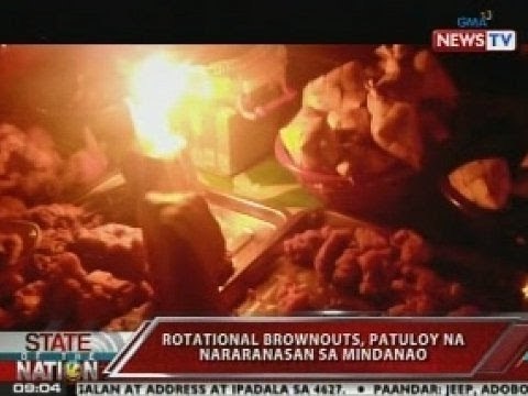 SONA: Rotational brownouts, patuloy na mararanasan sa Mindanao