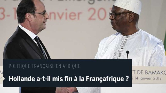 François Hollande a-t-il mis fin à la Françafrique ?