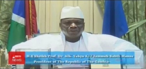 YAHYA JAMMEH ADDRESS THE NATION AFTER HIS LATE TELEPHONE CALL (WOLOF)