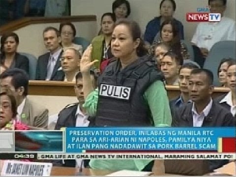 Preservation order, inilabas ng manila RTC para sa ari-arian ni Napoles at iba pa